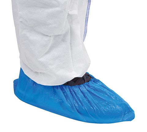 Shoe covers for a veterinarian